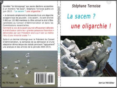 La sacem Le Livre de Ternoise