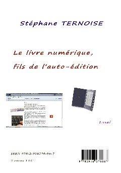 Stphane Ternoise Le livre numrique fils de l auto-dition