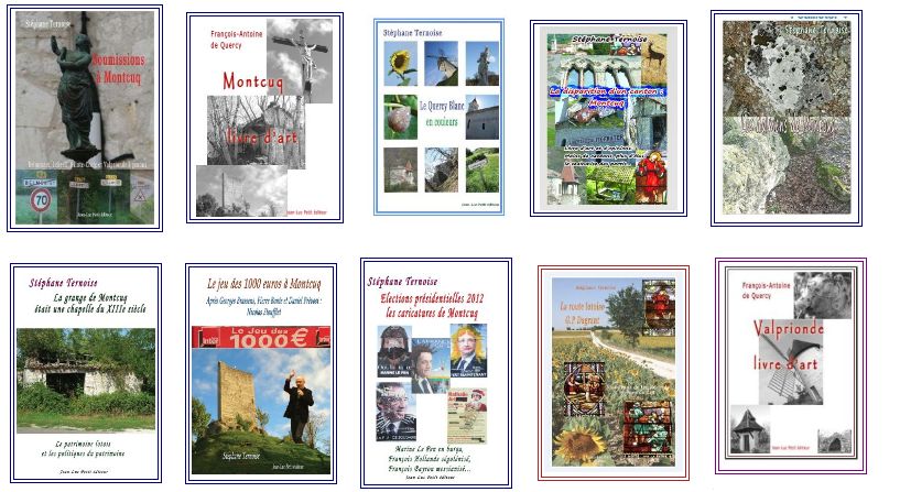 les livres sur Montcuq et le Quercy Blanc